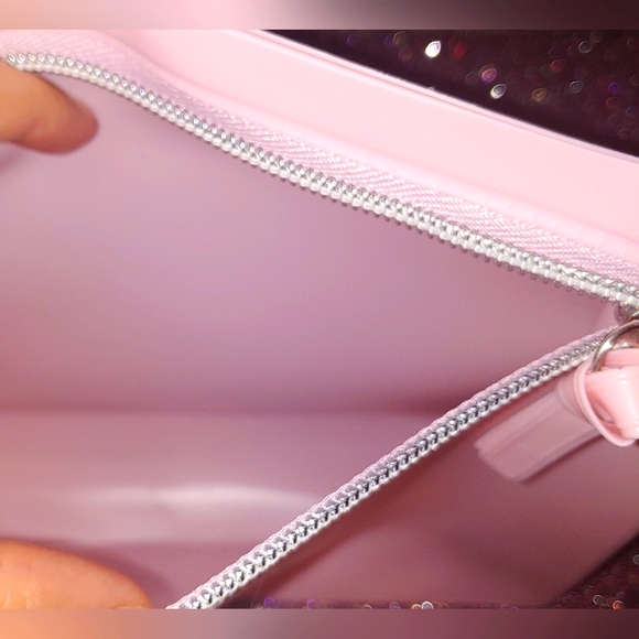 $4 Lite Pink Zipper Cosmetics Bag Philosophy - Picture 4 of 4